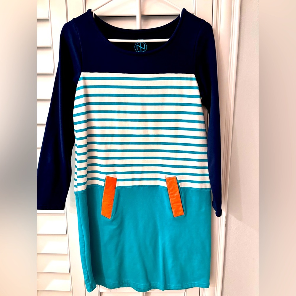 Tracy Negoshian long-sleeved shirt dress with pockets